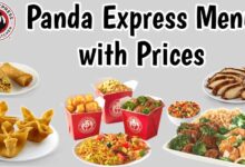 Panda Express Menu Prices