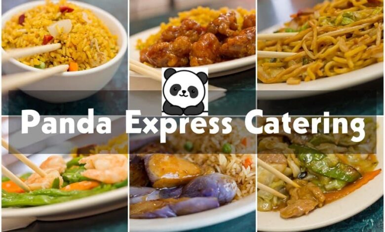 Panda Express Catering Menu 2023