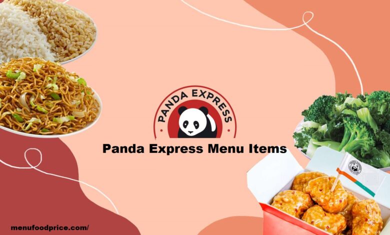 Panda Express Menu Items